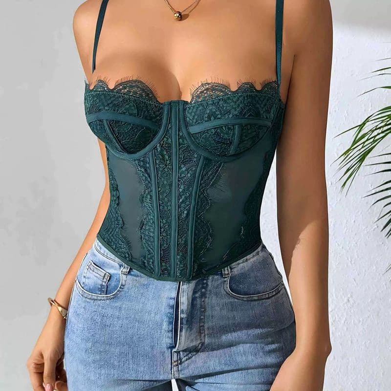 Green [with steel ring and no breast pad]