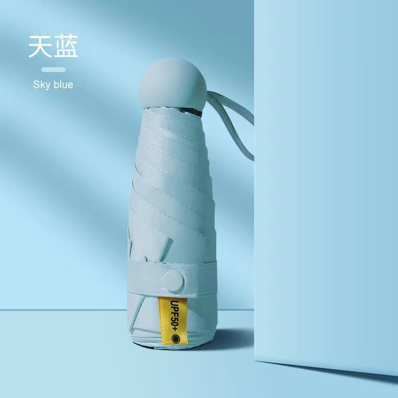 6 bone [thickened black glue] Sky Blue
