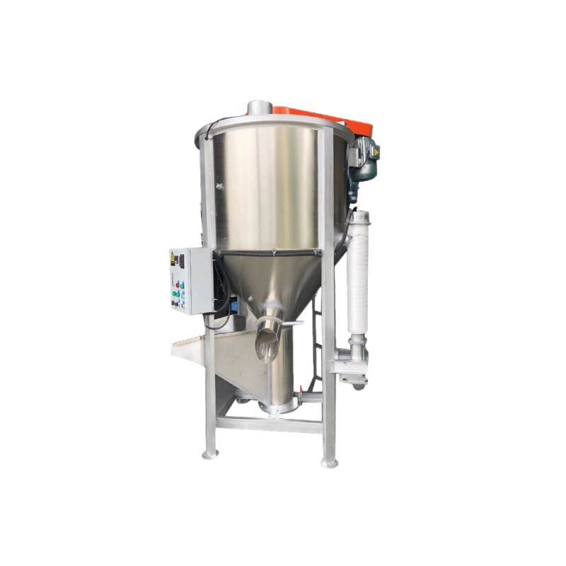 Plastik şaquli spiral qarışdırıcı və qurutma maşını (300 kq-15 ton) 5