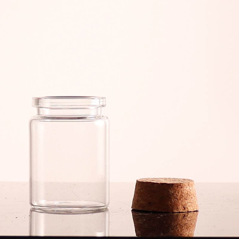 Diameter 37 borosilicate tube bottle screw glass bottle food packaging bottle transparent candy bottle capsule Chinese herbal medicine bottle 5