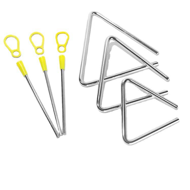 Orff percussion triangle bell music teaching aid 45678 inch triangle 2