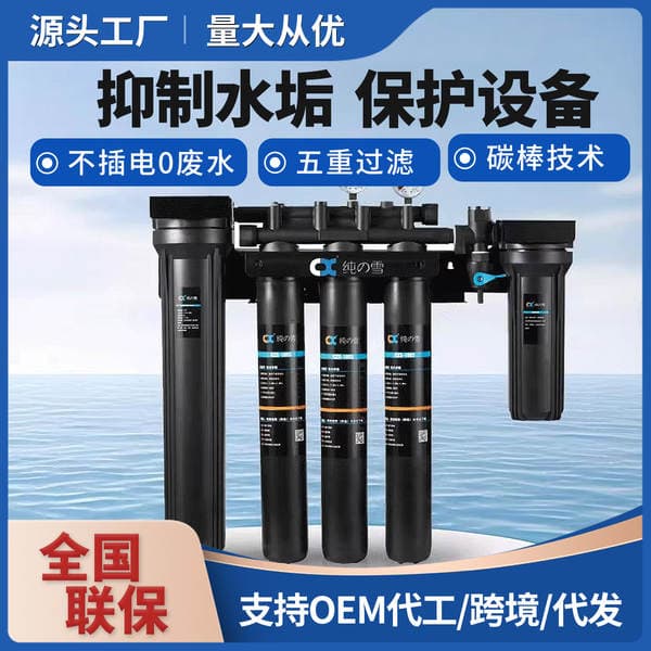 Pure Snow Commercial Dual-Unit Czx High-Flow Water Purifier Single-Unit Direct Drinking Machine Coffee Machine Milk Tea Beverage Shop