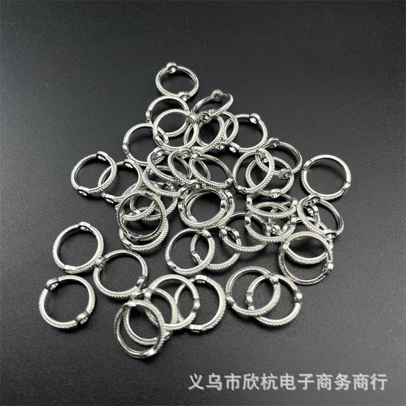 Applicable 8mm set of bead ring [white K]]