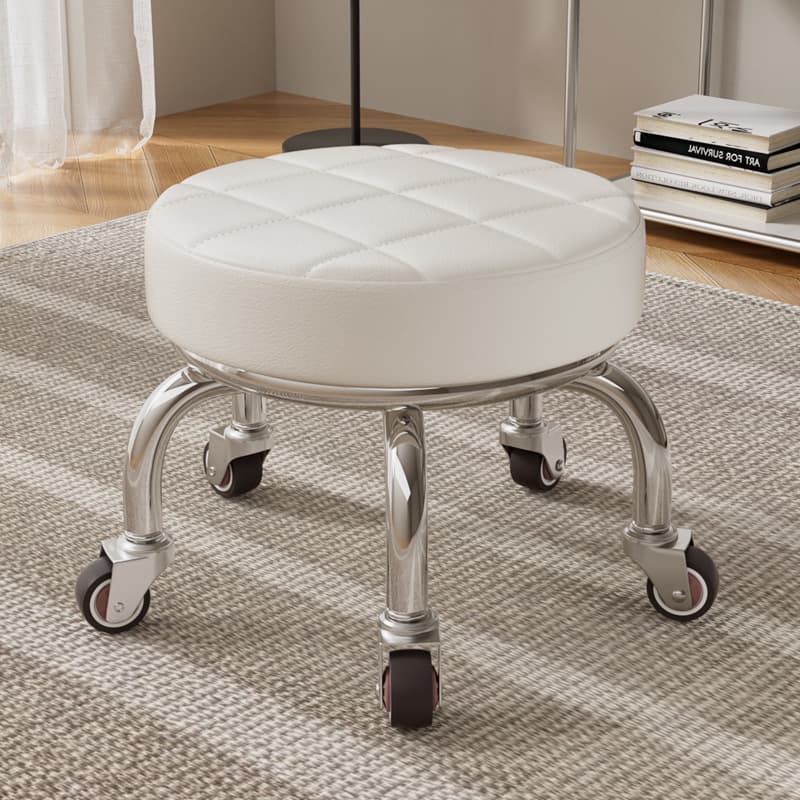 White soft bag--rubber wheel [height 21cm]