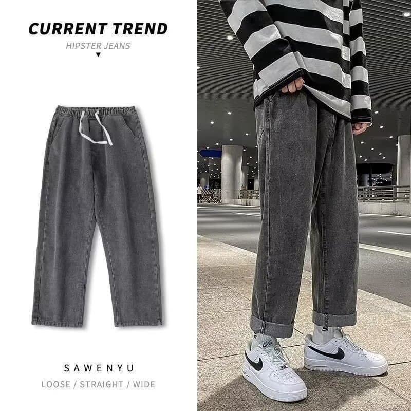 Qianli 009 jeans - charcoal gray