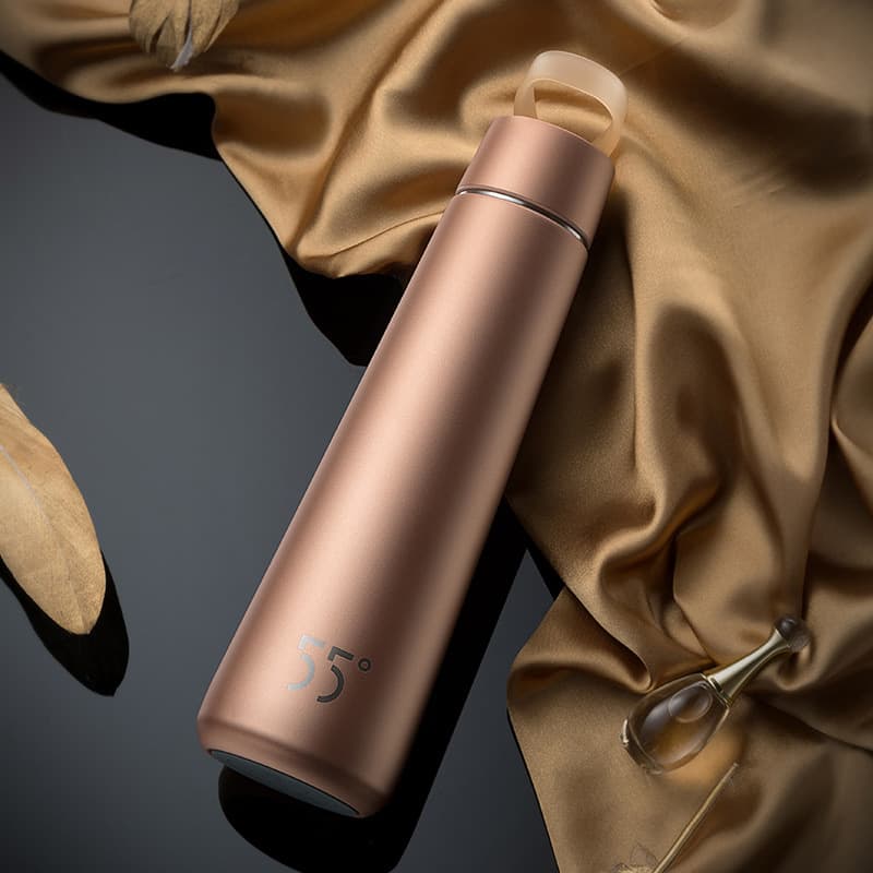 55 degree bling thermos cup (rose gold)
