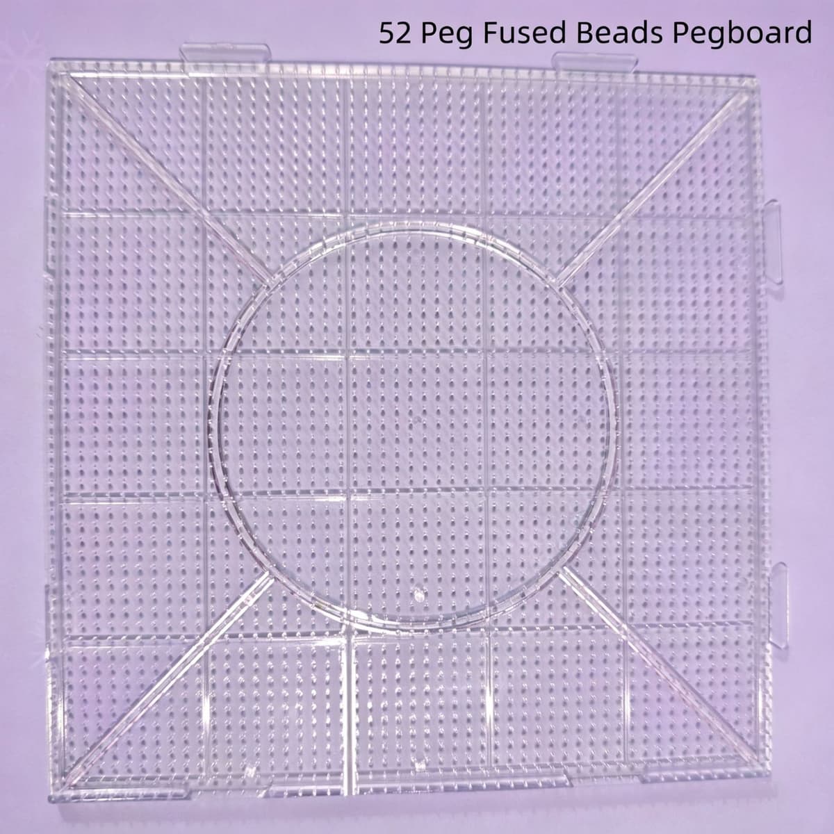 Puzzle bean tool 52-pin transparent puzzle bean board