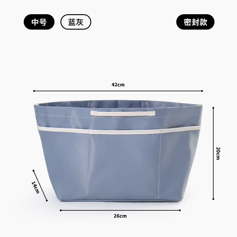 Sealed medium blue gray