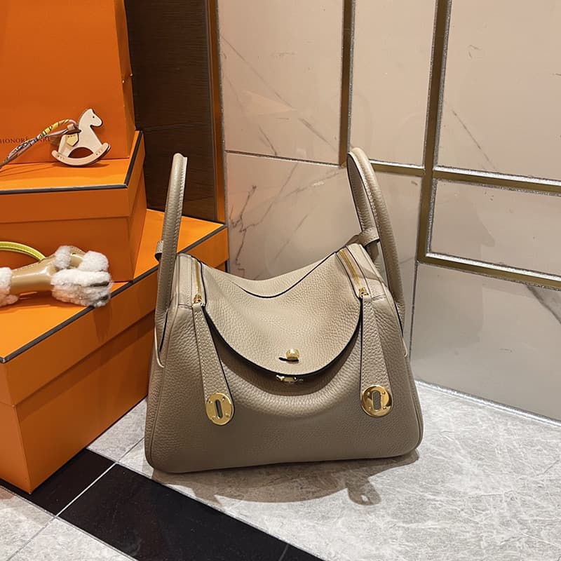 Turtle dove gray 26cm gold buckle
