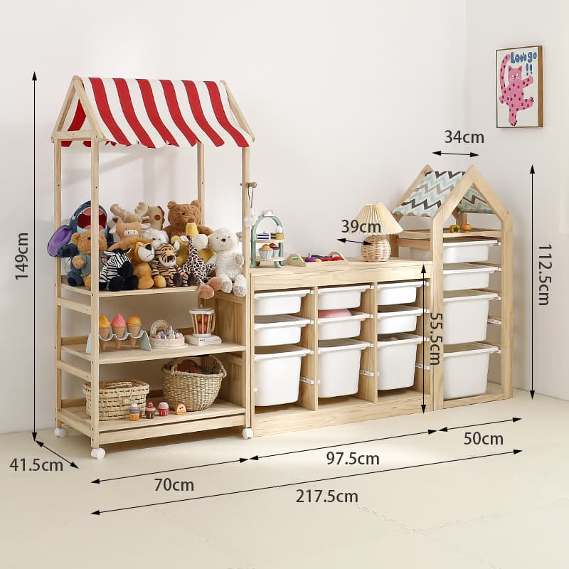 Small store type a red + track type three rows and four layers + hollow five layers