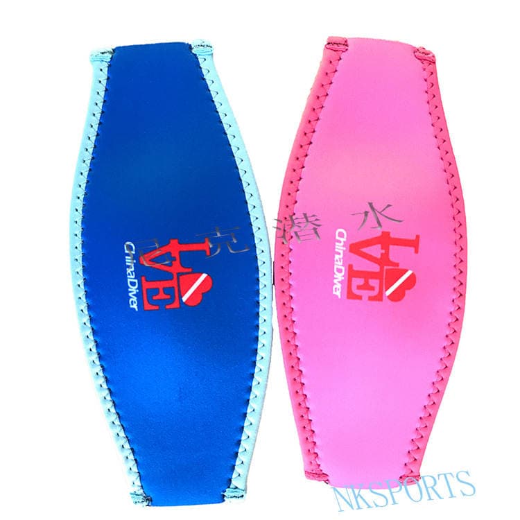 5mm Diving Material Mask Hair Protection Belt for Adults and Men with Double-Sided Opening Protective Diving Goggles Hair Protection Hair Wrap Hair Belt 5