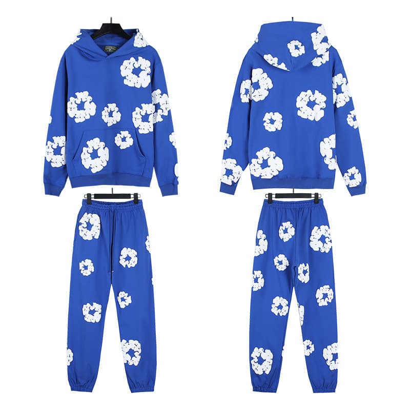 Sweatshirt suit [lake blue]