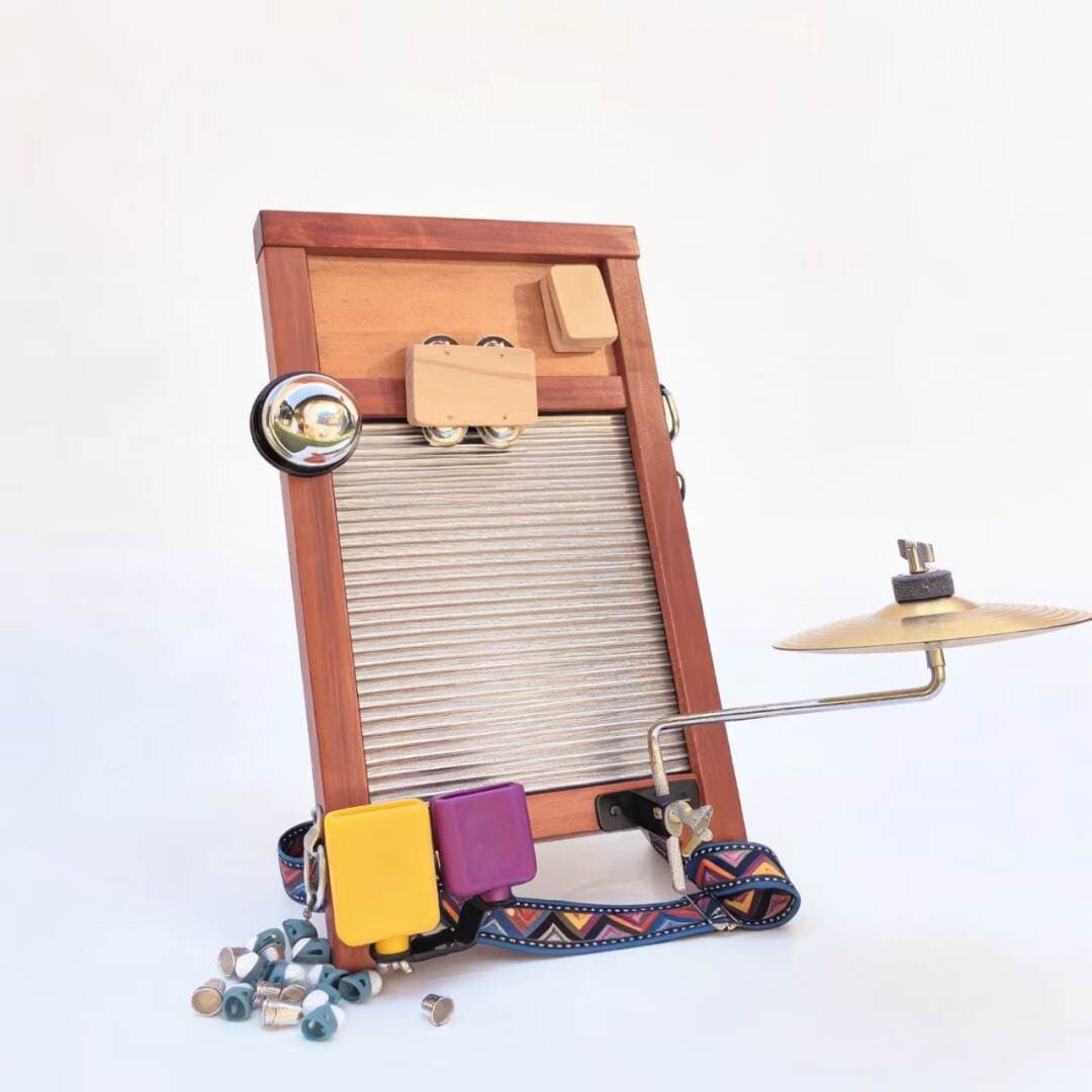 Ethnic Musical Instruments, Niche Washboard Percussion Instruments, Washboard Rhythm Instruments 1