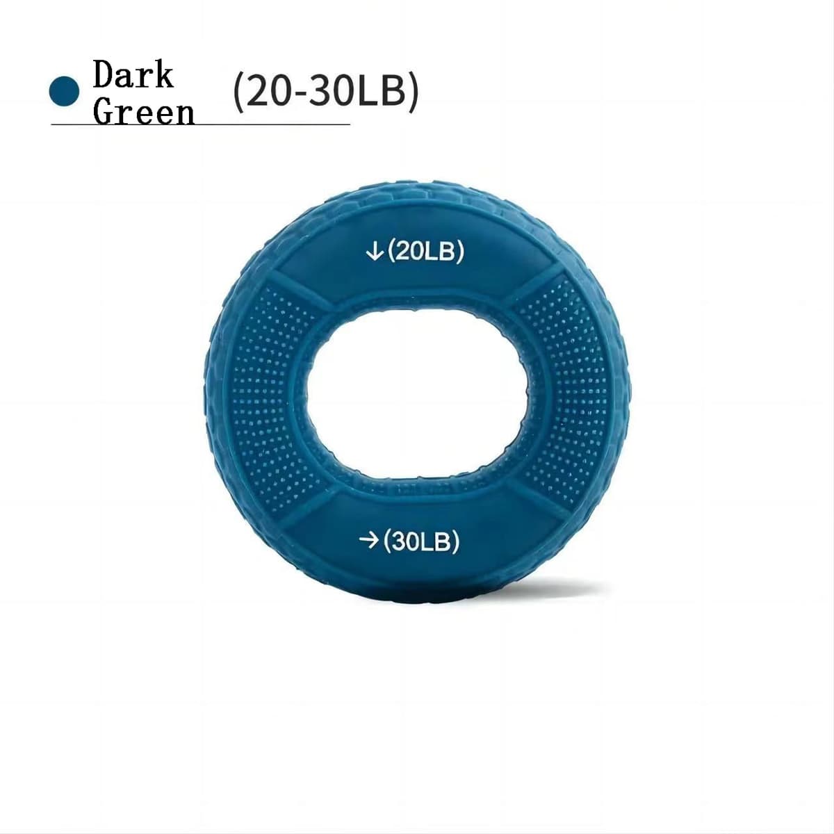 Dark green [20-30 pounds] environmentally friendly silicone - double strength