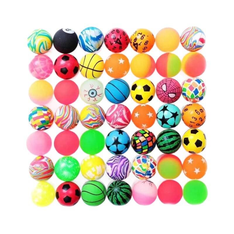45mm Bouncy Ball Wholesale Kidsren's Toys Jumping Ball Special Price Gashapon Machine Ball Cartoon Lottery Dragon Ball Free Shipping 5