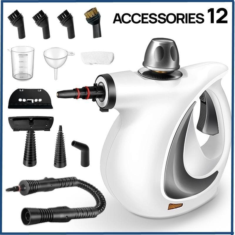 O-shaped cleaner white 12-piece set