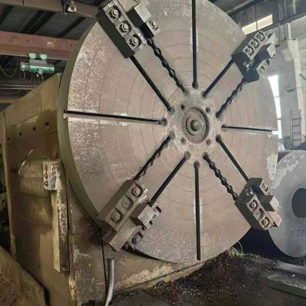 Transfer of Second-Hand Presion Ck61220W Cnc Horizontal Lathe with a Processing Diameter of 2200
