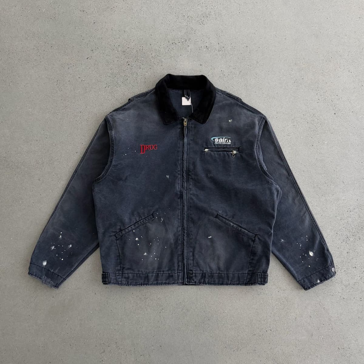 Old washed black