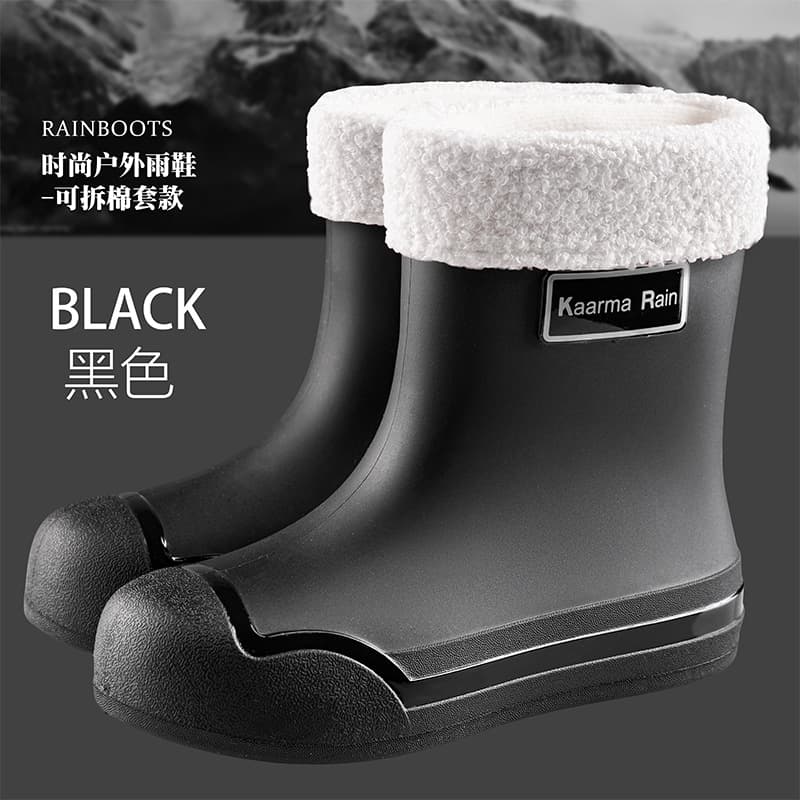 Black [fleece-lined convertible]
