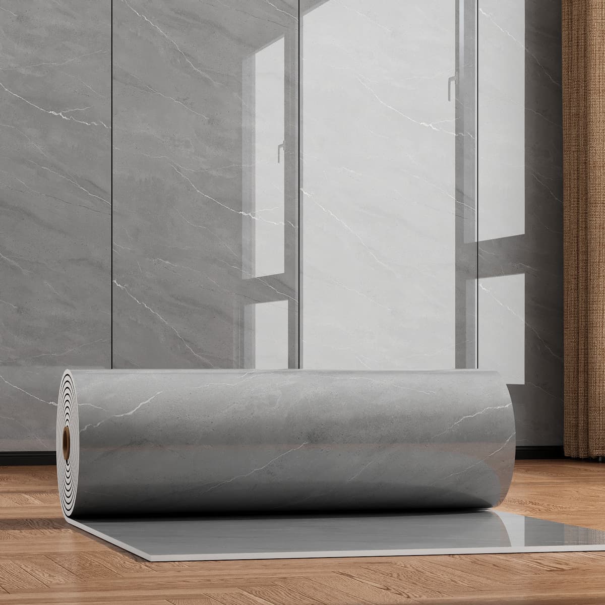 Yundola gray roll material
