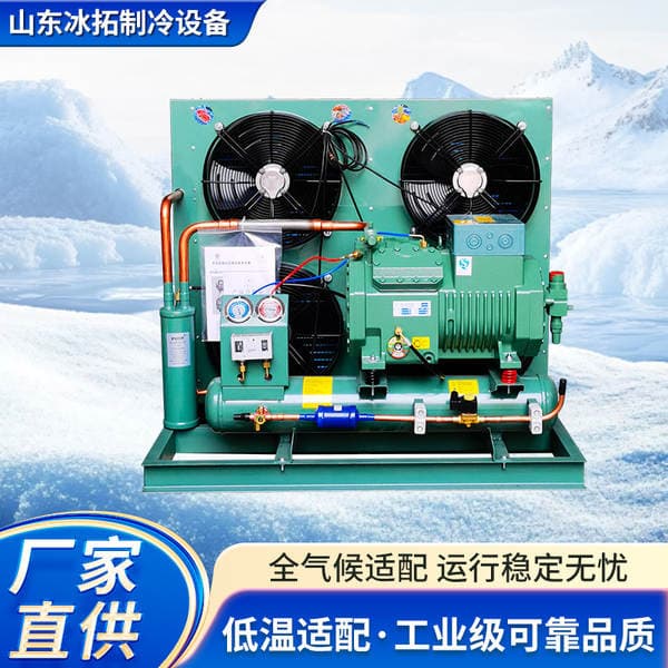 Wholesale Cold Storage Outdoor Refrigeration Units with Four-Cylinder Bitzer 15P/20P Piston-Type Semi-Hermetic Air-Cooled Units