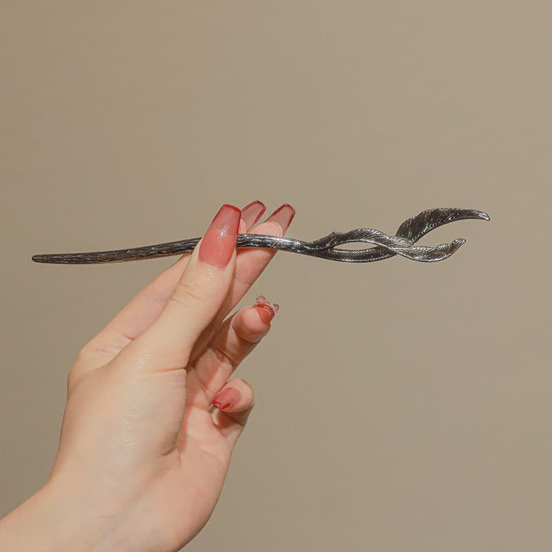 Gun black phoenix feather