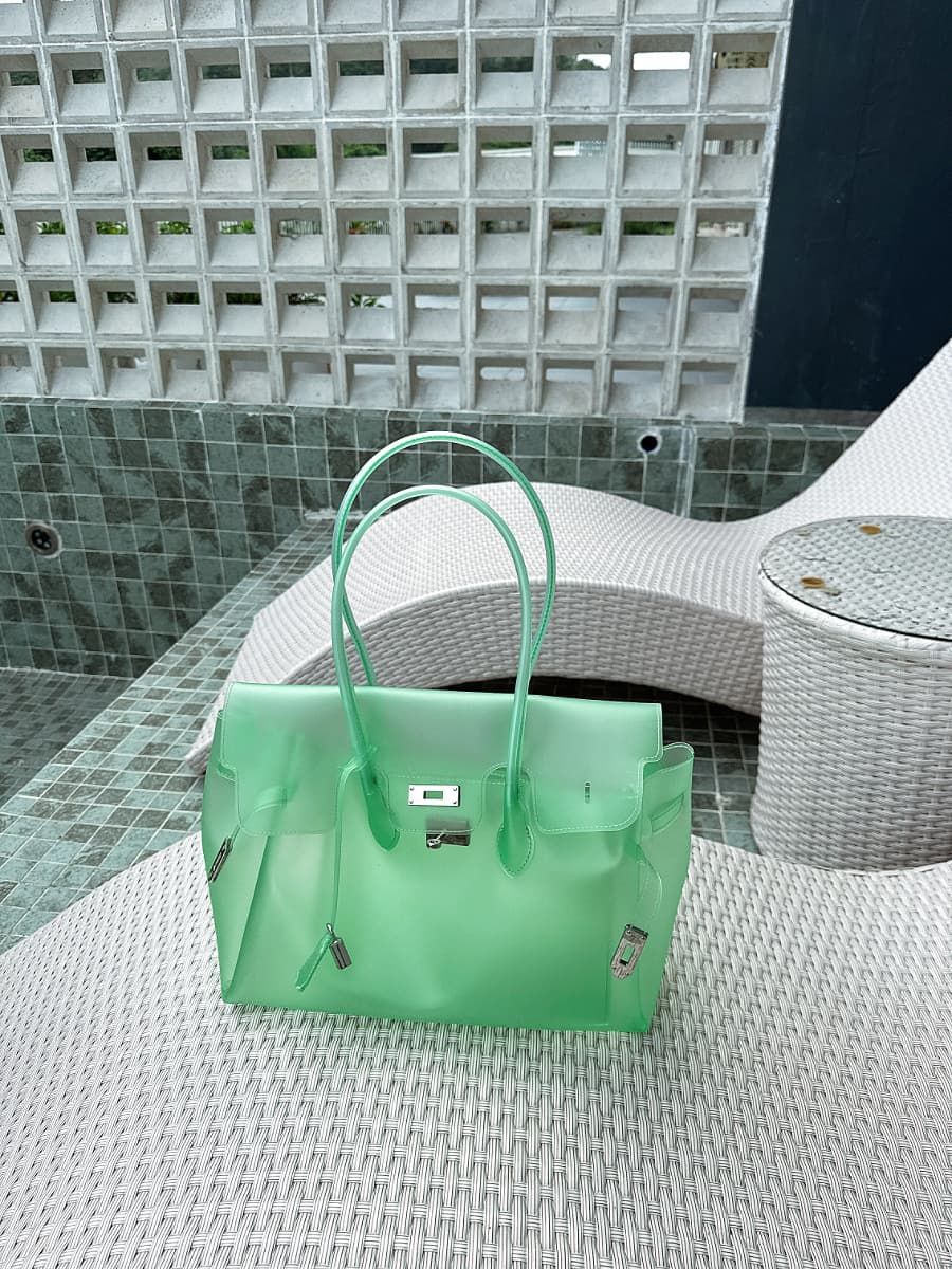 Tpu transparent green