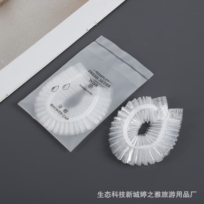 Soft film + shower cap