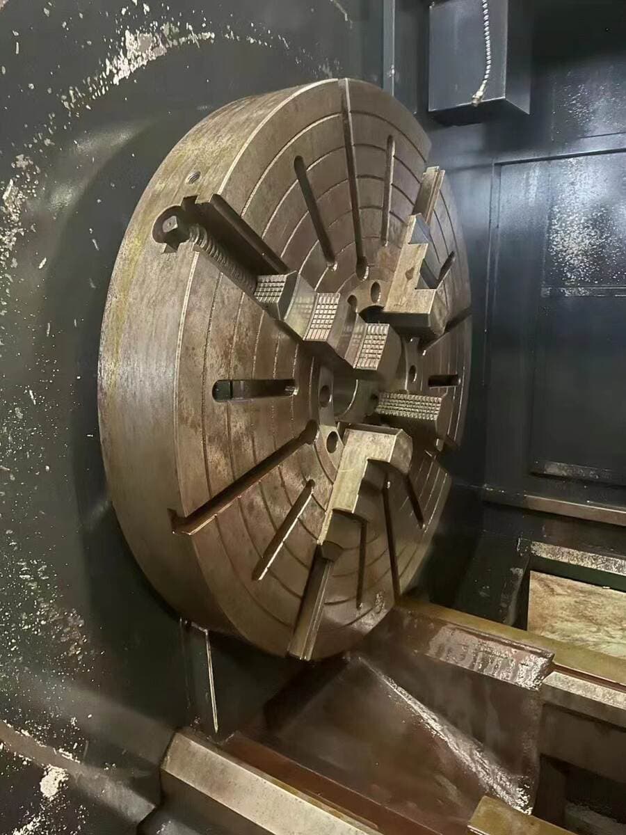 İşlənmiş Shenyang Htc 125300 CNC Horizontal Torna, 1250 mm yellənmə diametri 2
