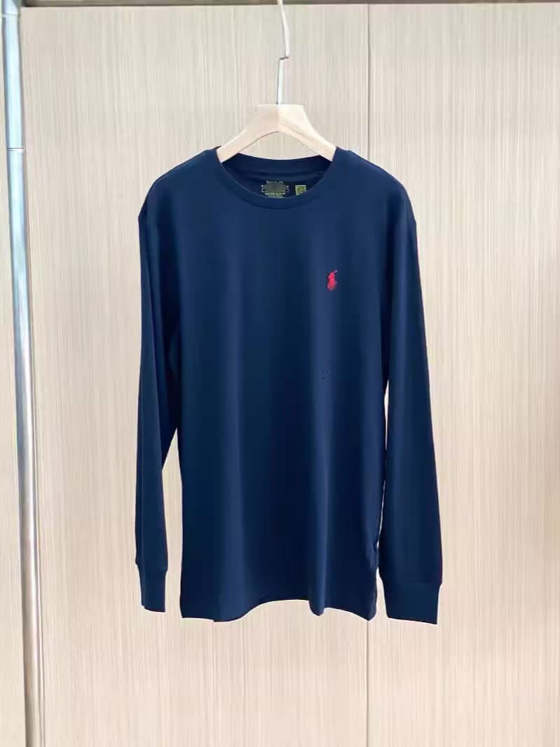 Long sleeve t-shirt navy blue