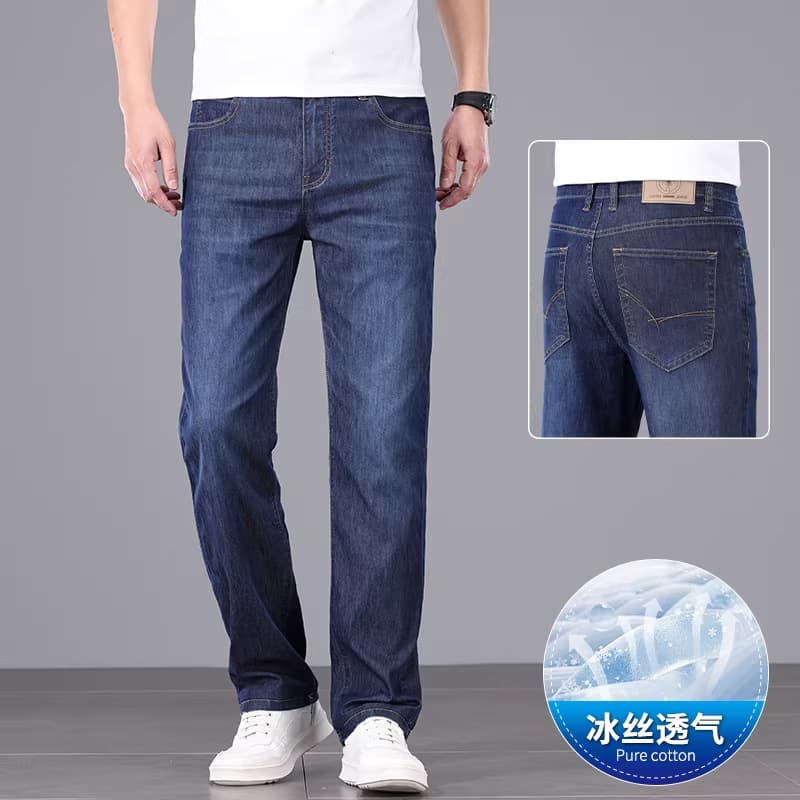_8357b dark blue "combed cotton thin style"