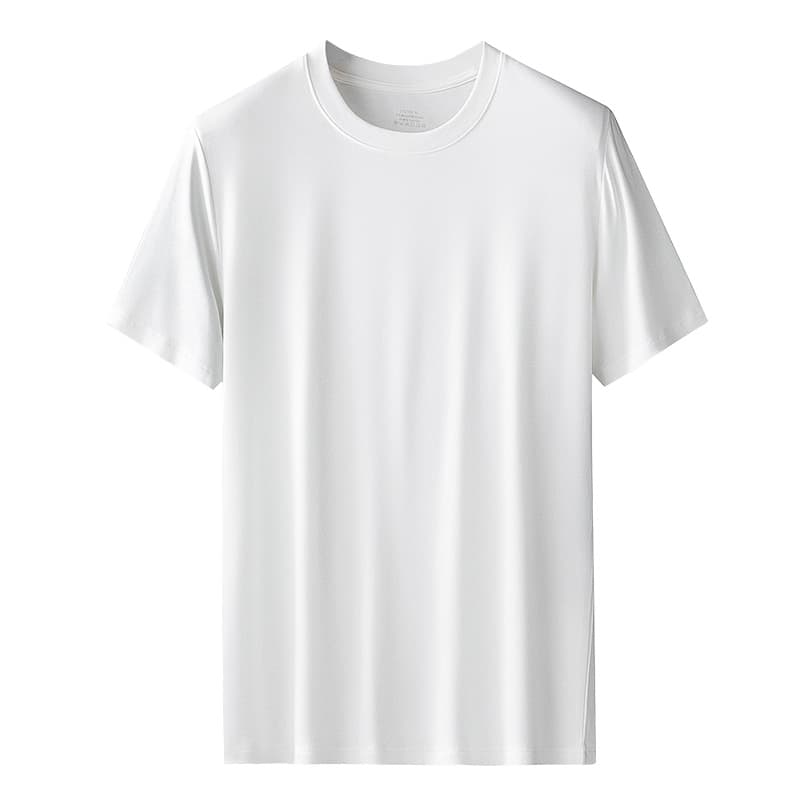 Round neck-warm White