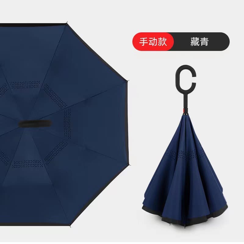 Navy blue-hand open