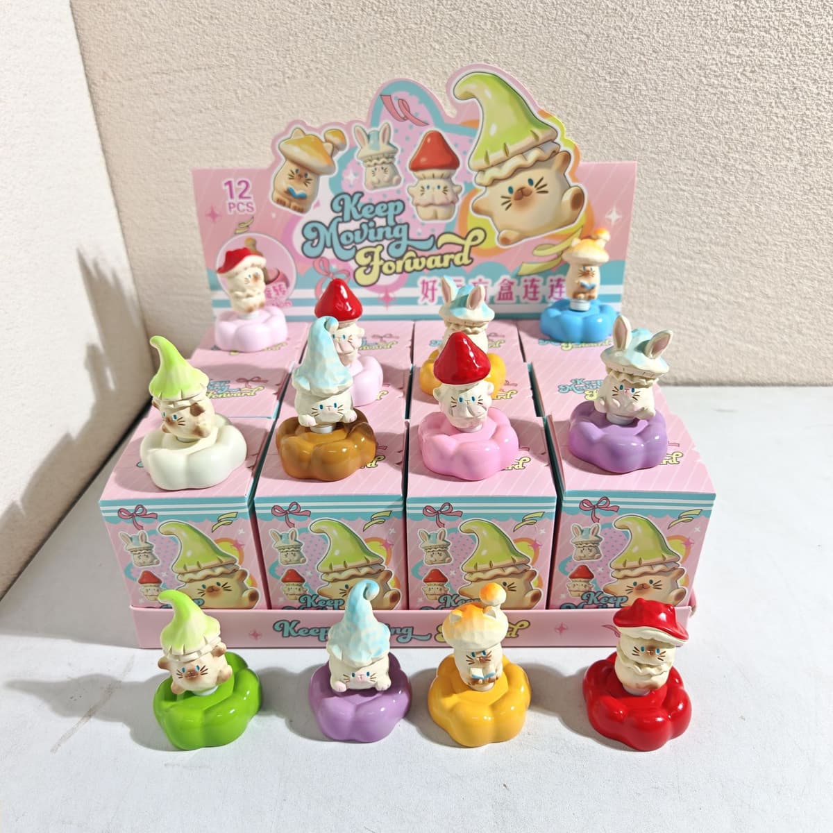 Mushroom meow spin blind box [12/box]