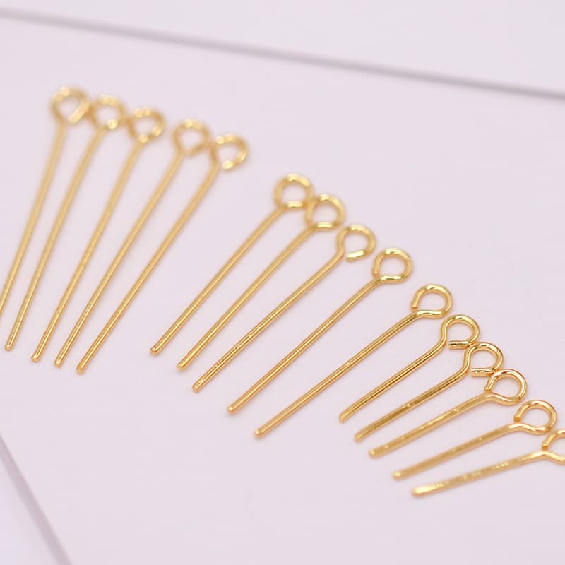 Champagne KC real gold 9-character needle