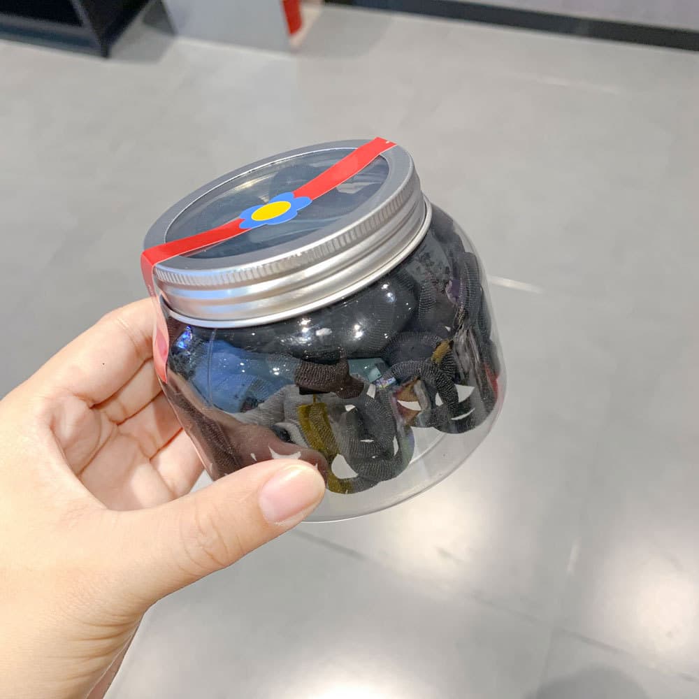 Black 100 pieces [canned with aluminum lid]