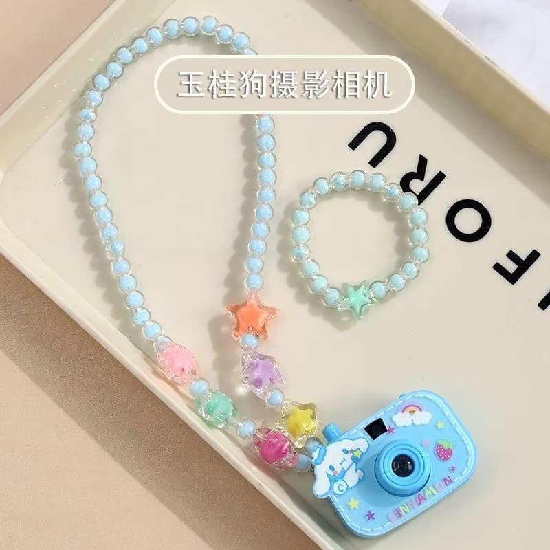 Cinnamon dog [necklace + bracelet]