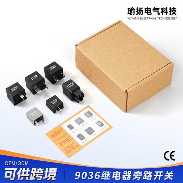 9038A Relay Bypass Switch Kit 6 Pieces with Amplifier Loop Fuel Pump Relay Tester Kit
