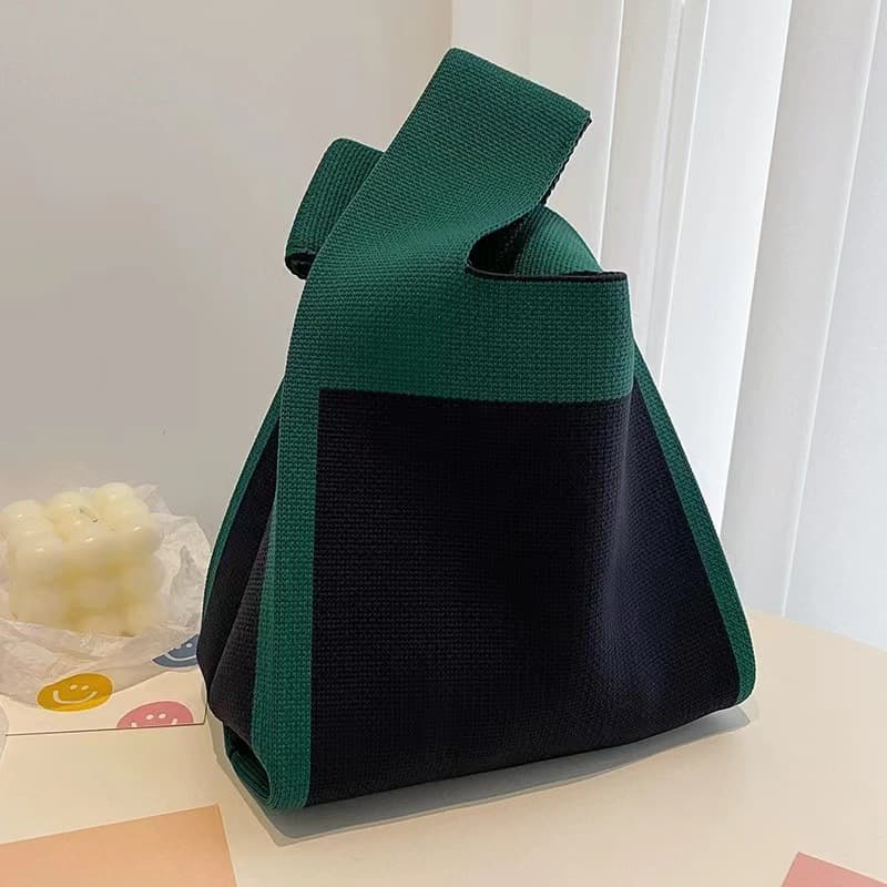 big square dark green