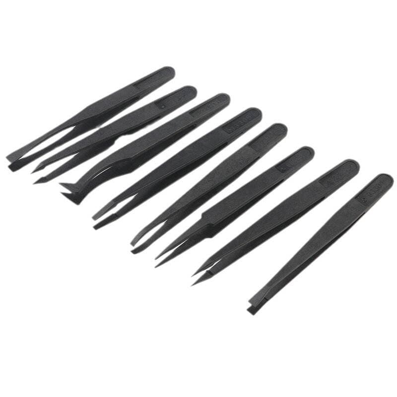 93302 elastic carbon fiber anti-static purification plastic tweezers new material anti-static tweezers plastic tweezers 5
