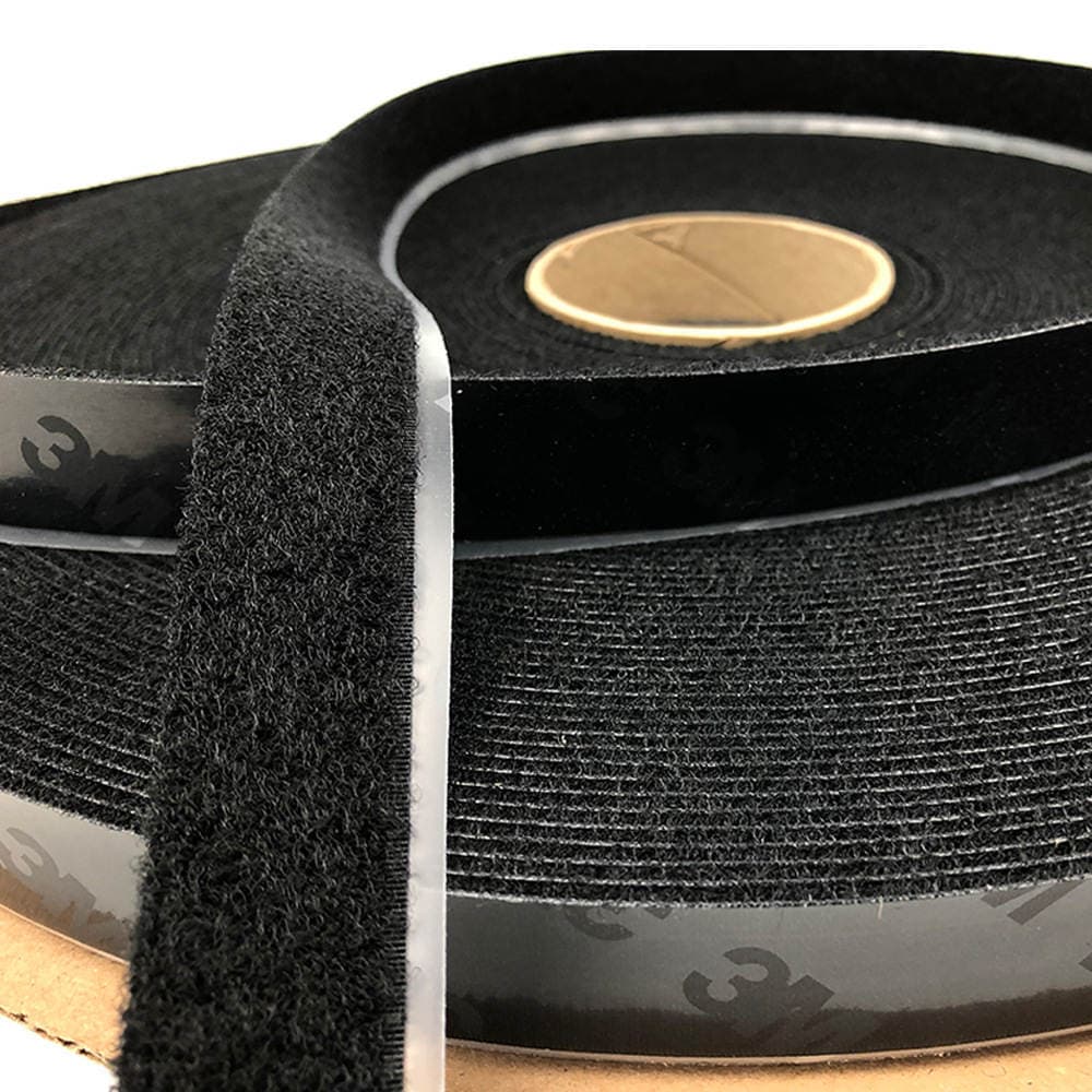 3m Adhesive Velcro 3Msj3571 Self-Adhesive Black High Temperature Resistant Blended Strong Nylon Buckle Sj3572 Strong Adhesion 4