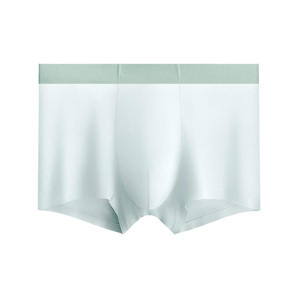 7A Antibacterial 80 Tencel Modal Men's Underwear Naked Lycra Breathable Boxers Mid-Waist Traceless Underwear for Men 5