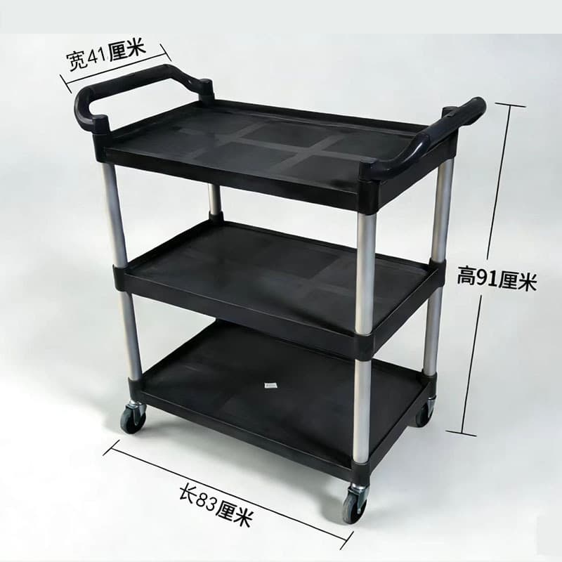 Small round tube dining car (black)