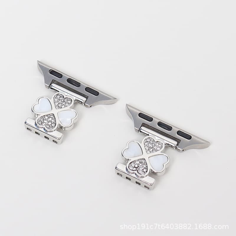 Four-leaf clover-silver
