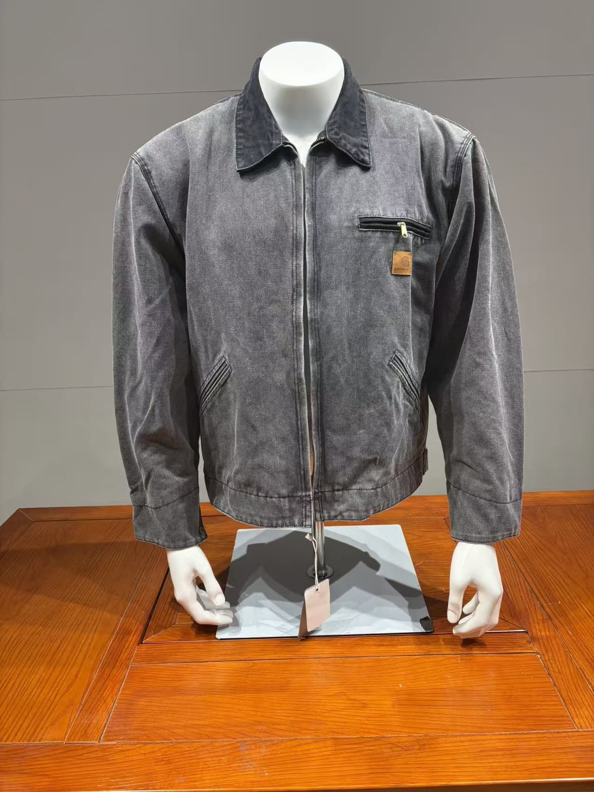 Washed gray