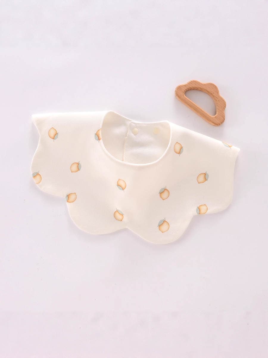 Baby Saliva Towel Newborn Supplies Waterproof Bib Mother and Baby Pure Cotton Bib Type a 360 Degree Enlarged Saliva Towel 4