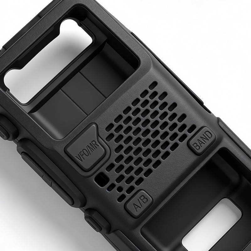 Baofeng BF-5Rh, 5Rm, 5Rhpro, K5Plus telsizləri üçün dəri və silikon qoruyucu qab 2
