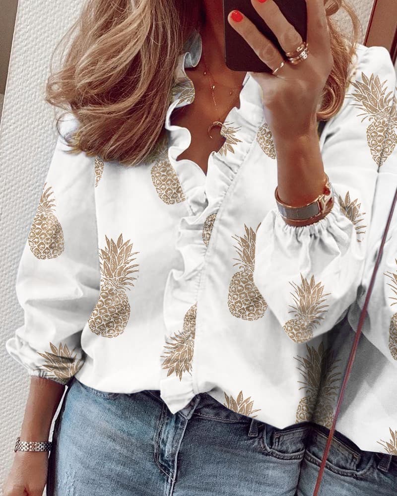 Pineapple print