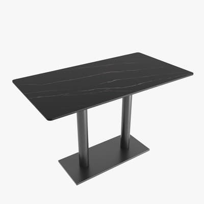 Lauren black gold 120*60+ carbon steel plate feet