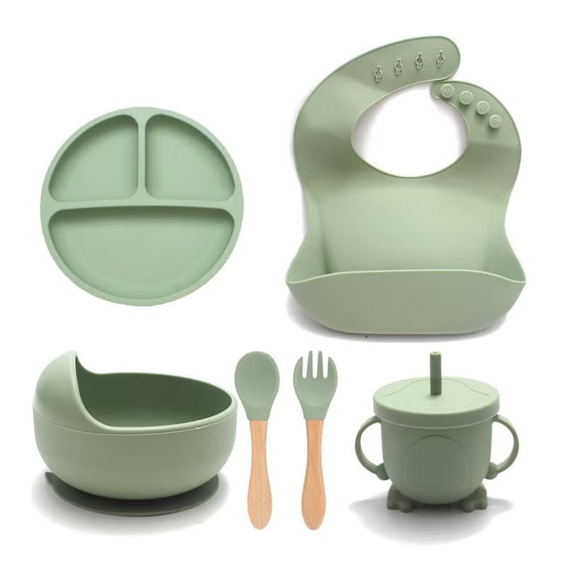 Army green six-piece set